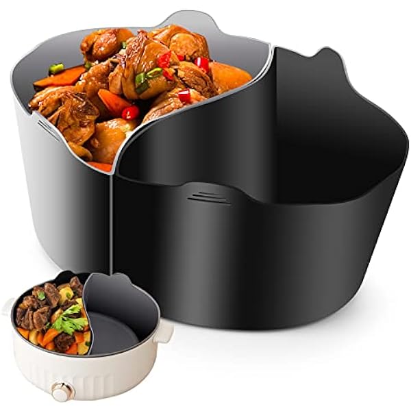 E-PRONSE 2 in 1 Silicone Slow Cooker Divider Liners