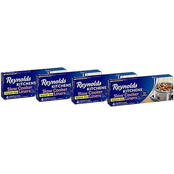 Reynolds Slow Cooker Liners 4-Count (Pack of 4)
