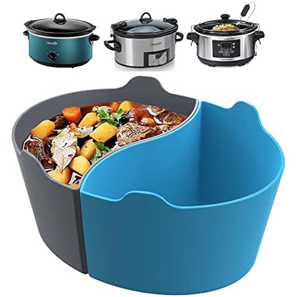 Silicone Slow Cooker Divider Liners
