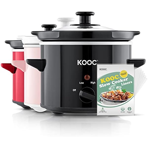 KOOC Small Slow Cooker 2-Quart Review