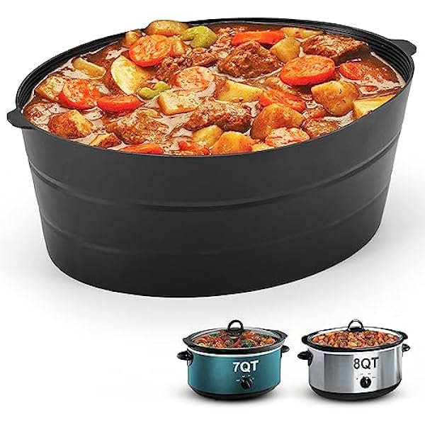 Silicone Crock Pot Liner Suitable For Microwave Oven