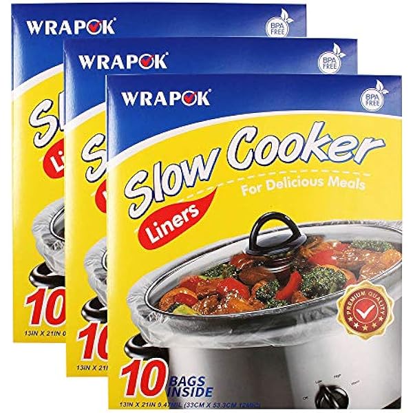 WRAPOK Slow Cooker Liners