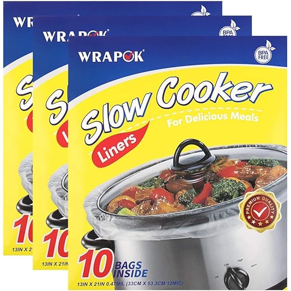 Slow Cooker Liners Large Sizes Disposable Cooking Bag