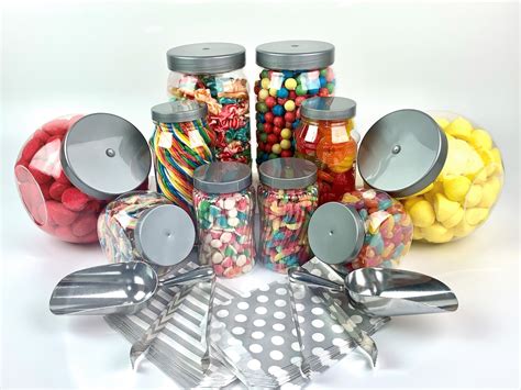 Sweet Candy Jars and Confectionery Storage